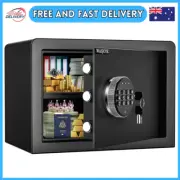 WASJOYE Digital Keypad Security Home Safe Box Fireproof 13.78 x 9.84 x 9.84 inch