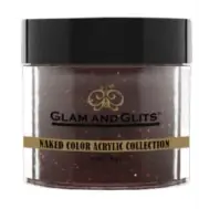 Glam & Glits Naked Color Acrylic Powder (Cream) 1 oz Merlot-a-go Go - NCAC438