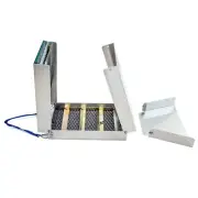 ASR Outdoor Gold Sluice Box Folding Aluminum Portable Gold Prospecting, 50 Inch
