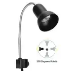 25W Reptile Heat Bulb Clamp Light Set 360 Degree Rotation Metal Glass UVB/UVA