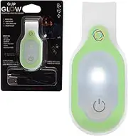 Clipglow Nurse Light Clip On Nursing Night Shift Light, Bright, Lightweight Magnetic, Portable, USB Rechargeable Flashlight for Badge, 8-10 Hours Battery|4 Light Settings 10-25 Lumens Nurse Gift|Green
