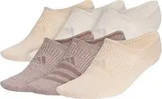 [adidas] womens Superlite 3.0 Super No Show Athletic Socks (6-pair) Ultra Low-profile With Targeted Cushion