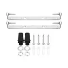 2set 125mm Ceiling Light Plate Light Fixture Mounting Bracket Plates Crossbar