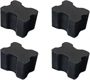 4/6/8Pcs Front Spring Spacer Set Rubber Impacts And Pressure Absorption Coil Spring Spacer For 1" To 1.5" Spring Lift(4 pack)