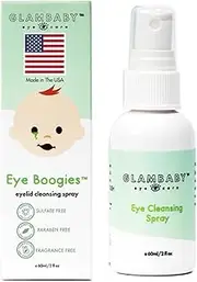 GlamBaby Eye Care - Eye Boogies™ Eyelid Cleaning Spray - non-toxic, sting-free & wipe-free formula - keep kids' eyes clean | Eye Health | Baby Eye Care | Child Eye Care