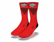 BRAND NEW ADULT / JUNIOR SAVVY SOX ESSENTIAL AF RED SOCKS LIMITED EDITION OSFA