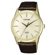 Citizen Gold Dial Stainless Steel Dress Men's Watch (BI5002-14A)