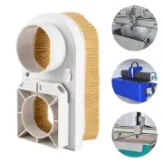 Waterproof CNC Spindle 80mm CNC Engraving Dust Shoe-Cover for Door EngravingTool