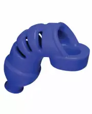 Hunky Junk - Lockdown Male Chastity Cage Cobalt
