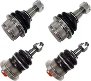 4PC Front Lower & Upper Ball Joints For Jeep 05-10 Grand Cherokee 06-10 Commander