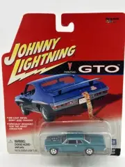 JOHNNY LIGHTNING GTO 1964 HARDTOP BLUE-GREEN