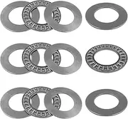 4 Sets AXK2035 Thrust Needle Roller Bearings,YuCool Thrust Needle Roller Bearing with Washers 20mm Bore 35mm OD 2mm Width