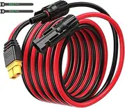 Bateria Power Solar Plug to XT60 Adapter Extension Cable 10AWG 3M Connection Solar Panel for Lipo Battery RV Portable Power Station Solar Generator