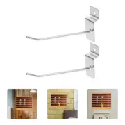 20 Pcs Hair Rack Retail Hooks Hooks& Hangers Slatwall Panel