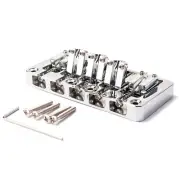 Adjustable 16.5mm string spacing L Shape Saddle Bridge for 5 String bass guitar