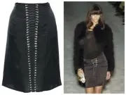 S/S 2004 Tom Ford for Gucci Crystal Embellished Skirt 38 - 4 New with tags!