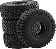 4Pcs 1/10 RC Car Tires Parts Easy to Install Accessory Rock Crawler Car Wheels RC Model Climbing Cars Tires Accessories