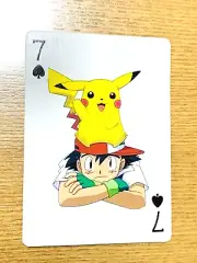 Ash Pikachu Pokemon Playing cards Poker card PALCITY From Japan Nintendo D-50
