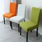 1/2/4/6 Pieces jacquard fabric Chair Cover Chair Seat Slipcovers Home Decor