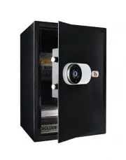TIGERKING E50PF Biometric Lock Box Safe Fingerprint Security Wall Strongbox New