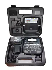 Brother Label Printer P-Touch PT-D210VP Desktop And Label Tapes Boxed