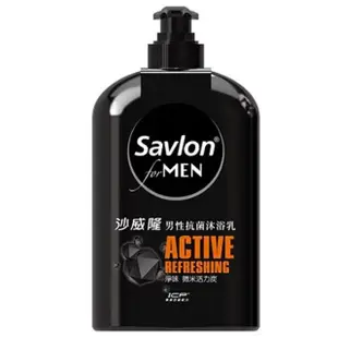 【Savlon 沙威隆】男性抗菌沐浴乳670ml(3入組)