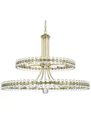 Crystorama 24-Light Clover Chandelier