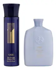 Oribe Run-Through Detangling Primer 5.9 oz & Shampoo 8.5 oz. Hair Care Set