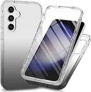 Solid Color Armor case Compatible with Samsung Galaxy S23 FE GalaxyS23 FE S23FE SM-S7110 Soft TPU Covers Frame Anti-Fall Full Body Protective Shell (Galaxy S23 FE,Black)