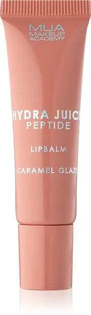 MUA Makeup Academy Hydra-Juice Peptide Hydrating Lip Balm for Shine Caramel Glaze 10ml