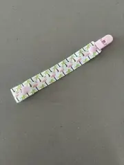 Baby Dummy Clips Pacifier Chain Soother Holder Dummie Strap Flamingo