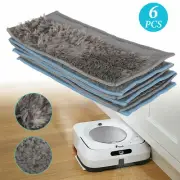For IRobot Braava Jet M6 Vacuum Cleaner Reusable Wet & Dry Washable Mop Pad 6PCS