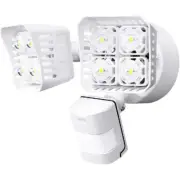 SANSI 36-Watt 3600 Lumens 180-Degree White Motion Sensor Outdoor Flood Light