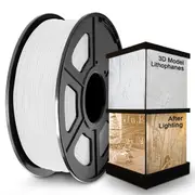 PLA+ 3D Filament 1.75mm White 1KG/Roll