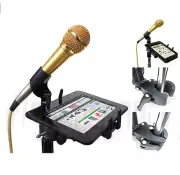 ChargerCity 5"-7" Tablet Music Mic Microphone Stand Mount for Apple iPad Mini II