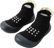 [Kqwfsiu] Baby Sock Shoes Boys Girls First Walking Shoes Non Slip Lightweight Toddler Infant Indoor Outdoor
