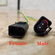 2x 2Pin Connector Plug Wire For Volvo FH/FM/FL For Scania Heavy Truck Side Marker Lights Clearance lights connector wires 2pcs female