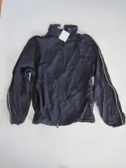 Fabletics M Womens Oversized Flyweight Windbreaker Deep Navy MSRP 89 NWT