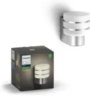 Philips Hue Tuar White LED Smart Outdoor Wall Light, Alexa, Google Home, HomeKit