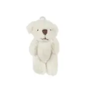 Darice Timeless Minis Miniature Jointed Teddy Bears Plush Cream 1.5 Inches