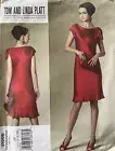 Vogue 1208 Tom & Linda Platt Fitted Evening Dress Sewing Pattern sz 14-20 UNCUT