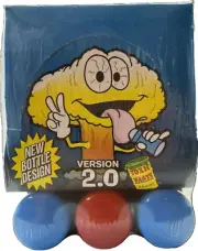 TOXIC WASTE SLIME LICKER NEW VERSION 2.0 SOUR LIQUID CANDY(BLU RAZ&STB ASS. 12CT