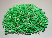 1000Pcs E1008 18AWG 1.0mm² GREEN Insulated Ferrule Bootlace Terminals Crimp