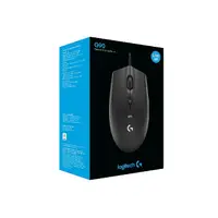 在飛比找蝦皮購物優惠-LOGITECH G90 有線 光學滑鼠 黑色 羅技 電競系