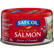 Safcol Salmon Tomato & Onion 95g