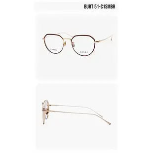 MASKA BURT 51 姜丹尼爾同款 韓國馬仕卡純鈦圓臉網紅文青眼鏡｜男生女生品牌眼鏡框【幸子眼鏡】