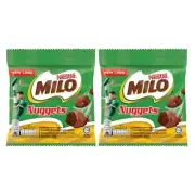 913601 2 x 25g PACKET OF NESTLE MILO CHOCOLATE NUGGETS