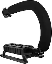 ARTIBETTER Camera Stabilizer for Portable Handheld Stabilizer Grip Shaped Hot Shoe for Smooth Filming Cameras and Camcorders