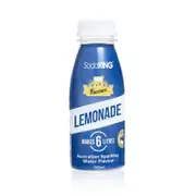 6x SodaKing Classic Lemonade Sparkling Syrup Soda Water Drink Mix- Makes 6 Litres