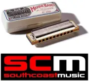 HOHNER MARINE BAND 10 HOLES HARMONICA HARP KEY OF B